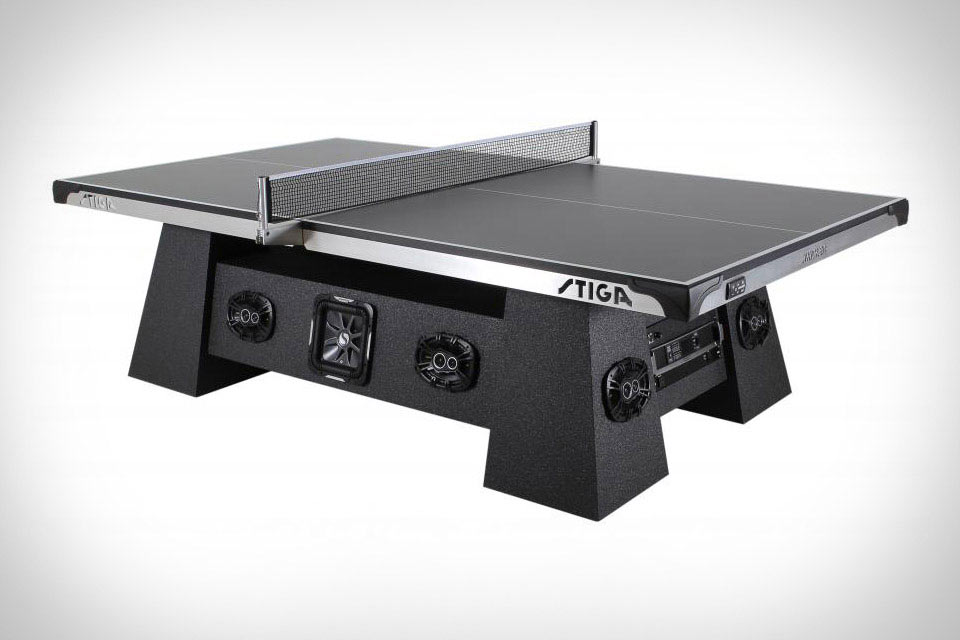 Теннисный стол Stiga Studio Ping Pong Table с монструозной акустикой