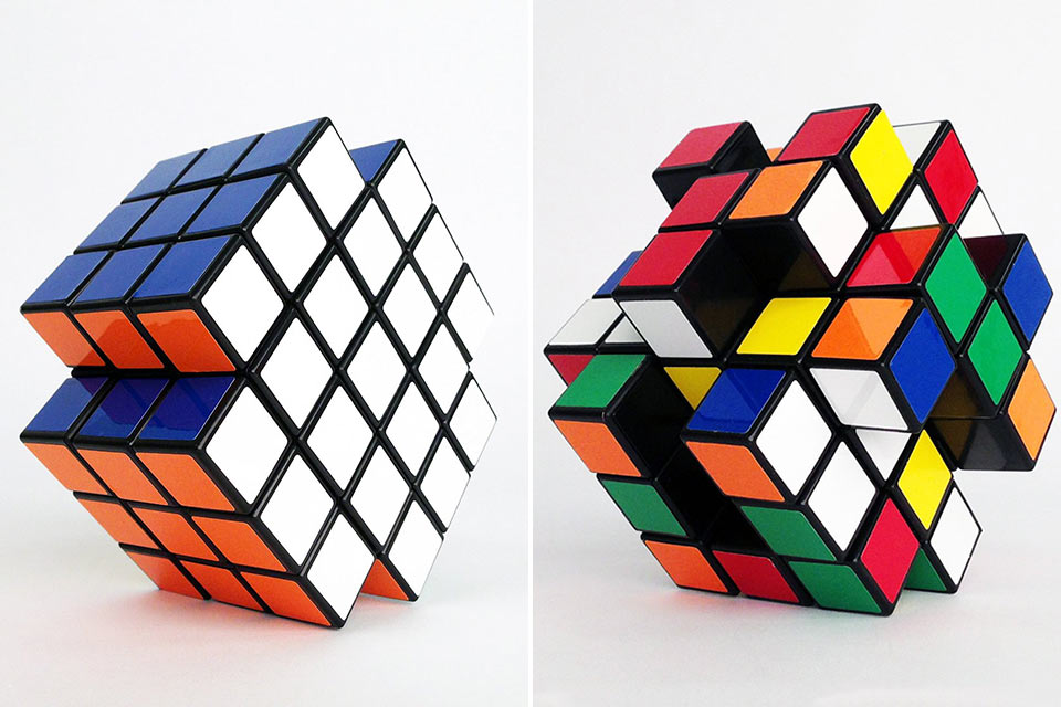 Головоломка X-Cube, срамящая кубик Рубика
