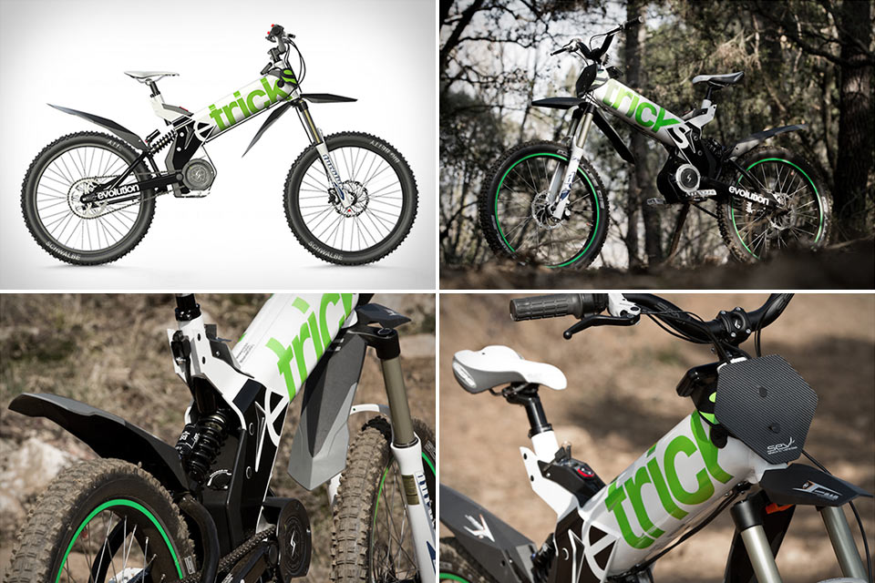 Трюковой электробайк eTricks Evolution R01