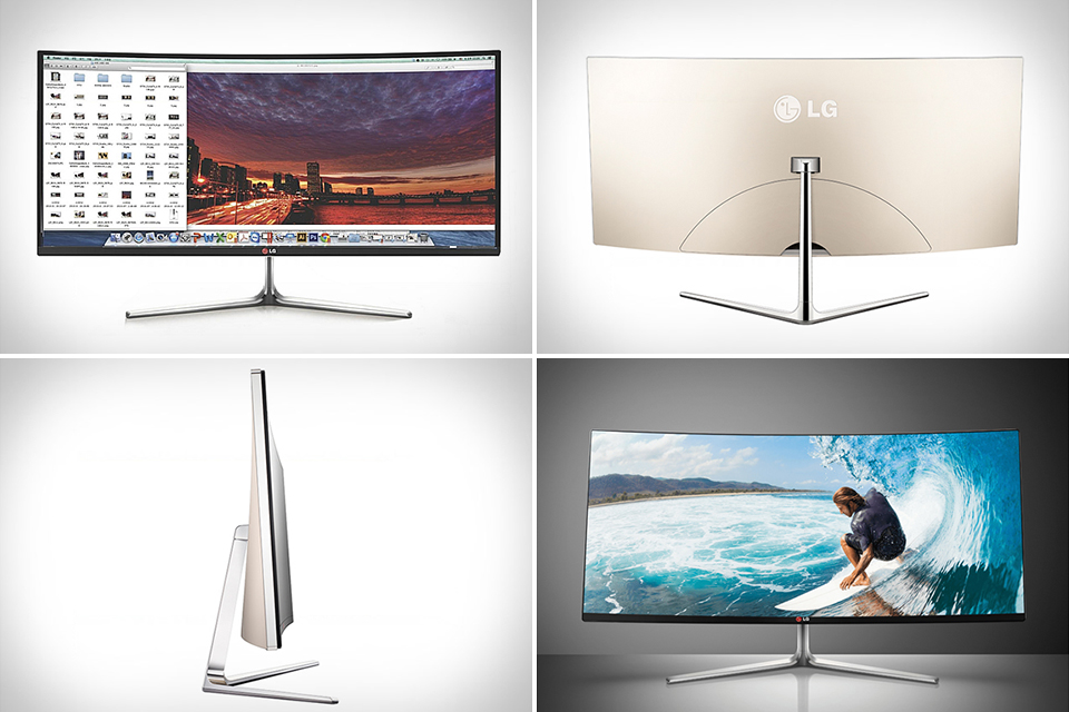 Сверхширокоформатный изогнутый монитор LG 34UC97