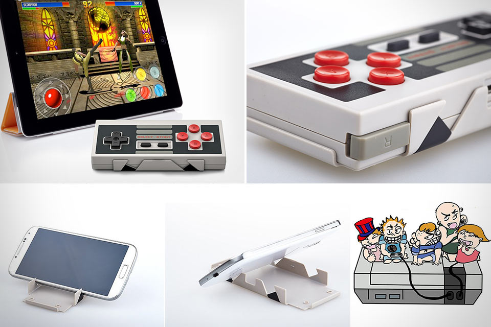 Bluetooth-джойстик 8Bitdo NES30 в стиле ретро для смартфонов и планшетов