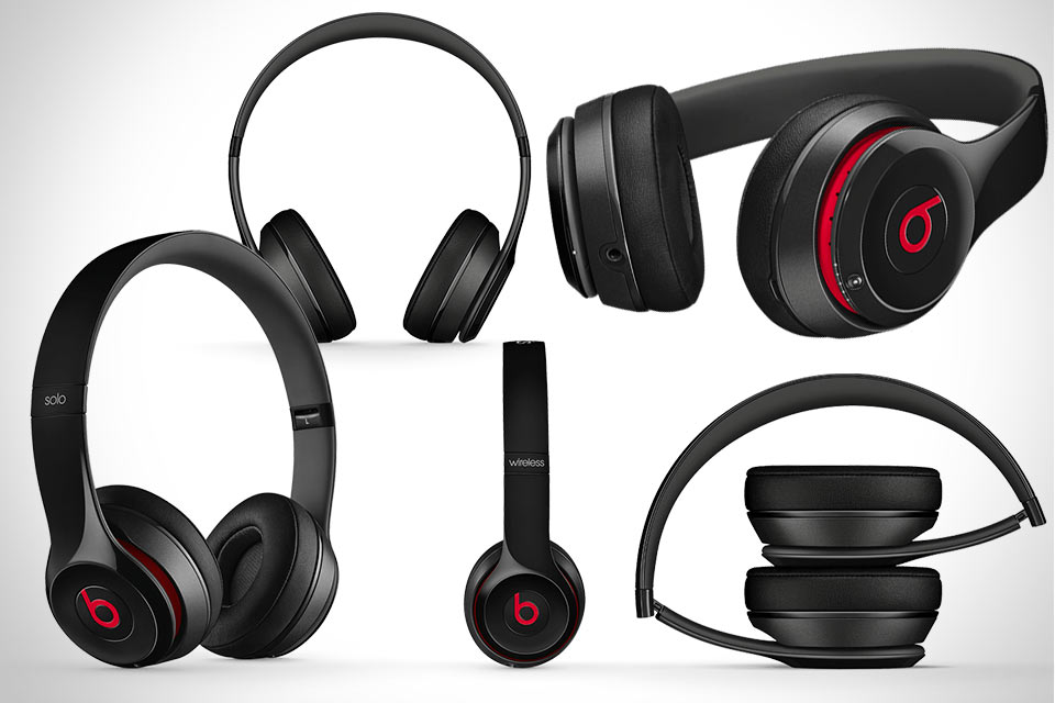 Долгоиграющие беспроводные наушники Beats Solo2 Wireless
