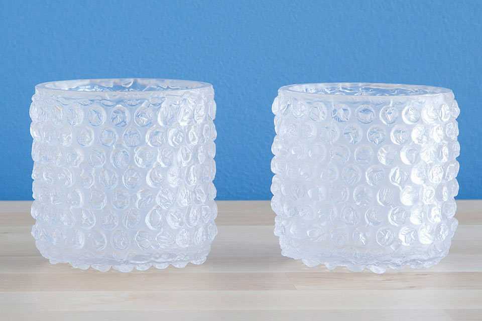 Стакан Bubble Wrap для нервных