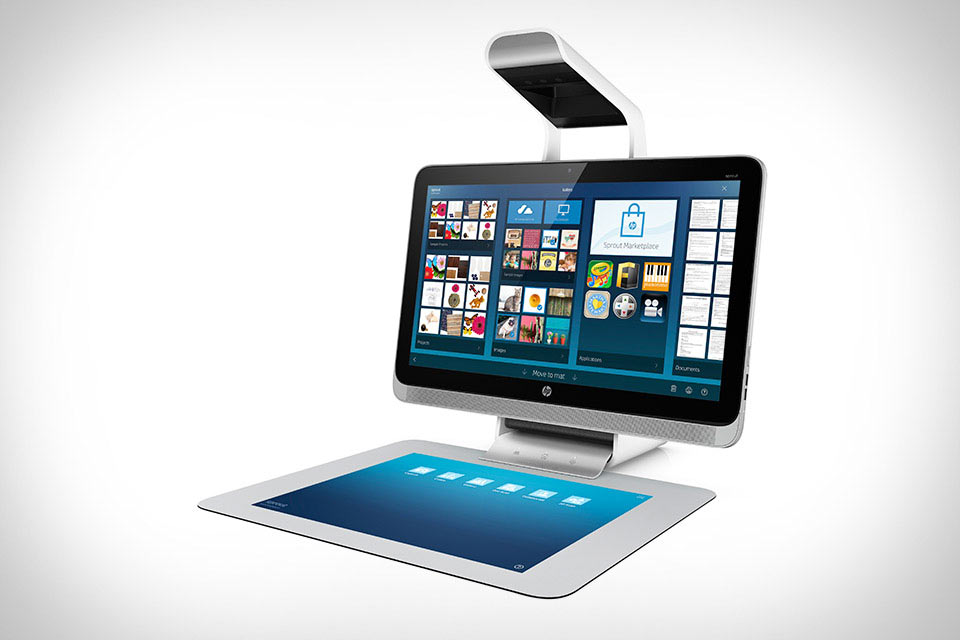 Моноблочный ПК HP Sprout со встроенным проектором для творчества