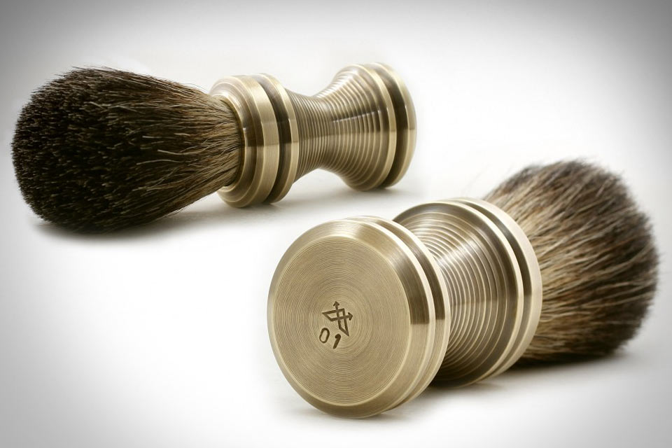 Кисть для бритья J.L. Lawson & Co Brass