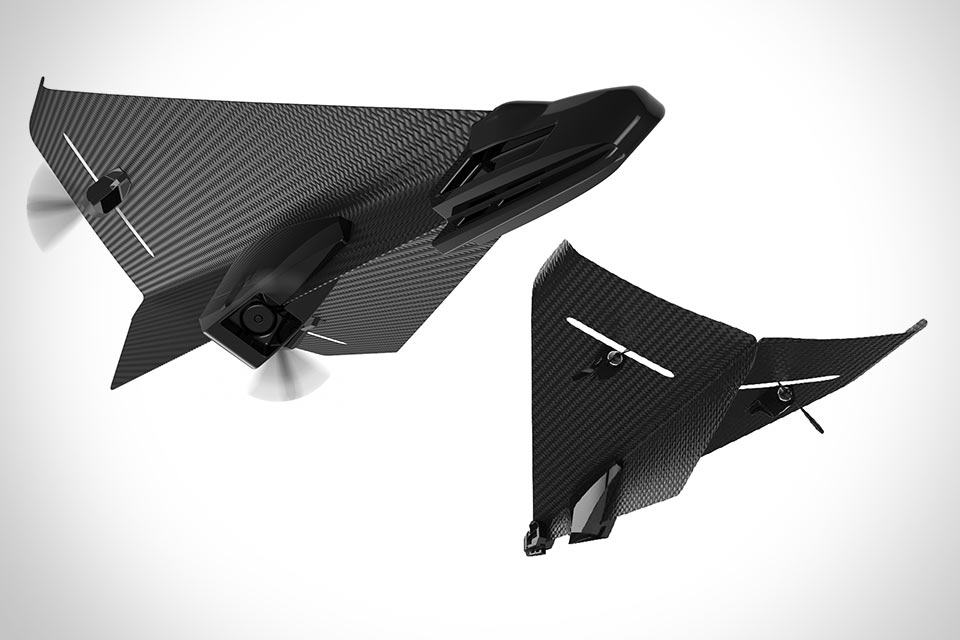 Радиоуправляемый карбоновый самолетик Carbon Flyer с Bluetooth и камерой