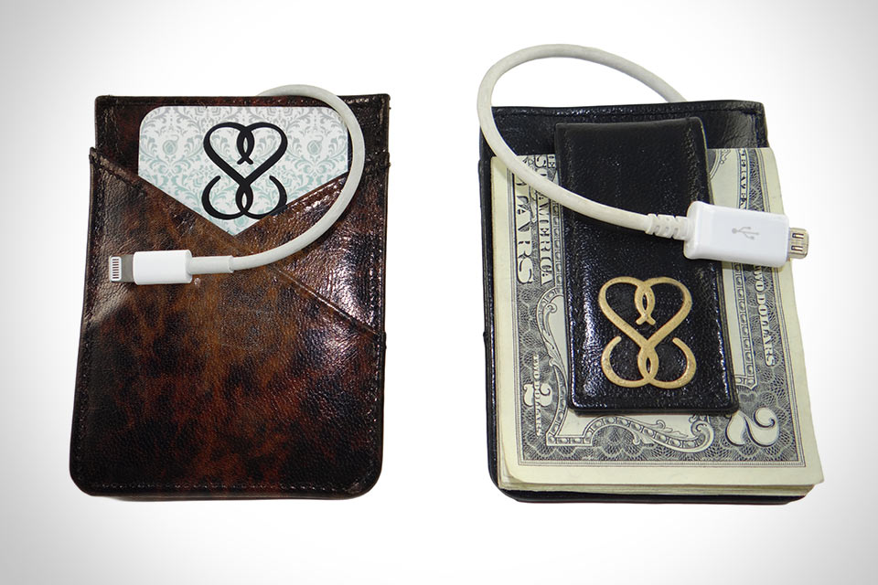 Минималистичный кошелек SmartWallet с Bluetooth, GPS и батареей