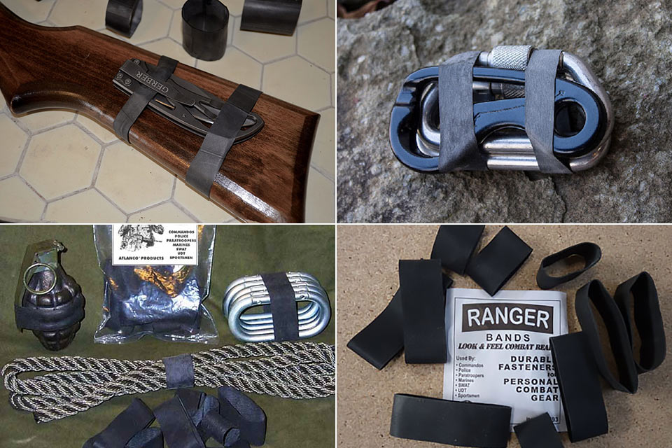 Резинки Ranger Bands военного образца для EDC и туристов