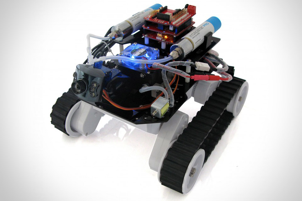 Танк H-ROVER на водородном топливе