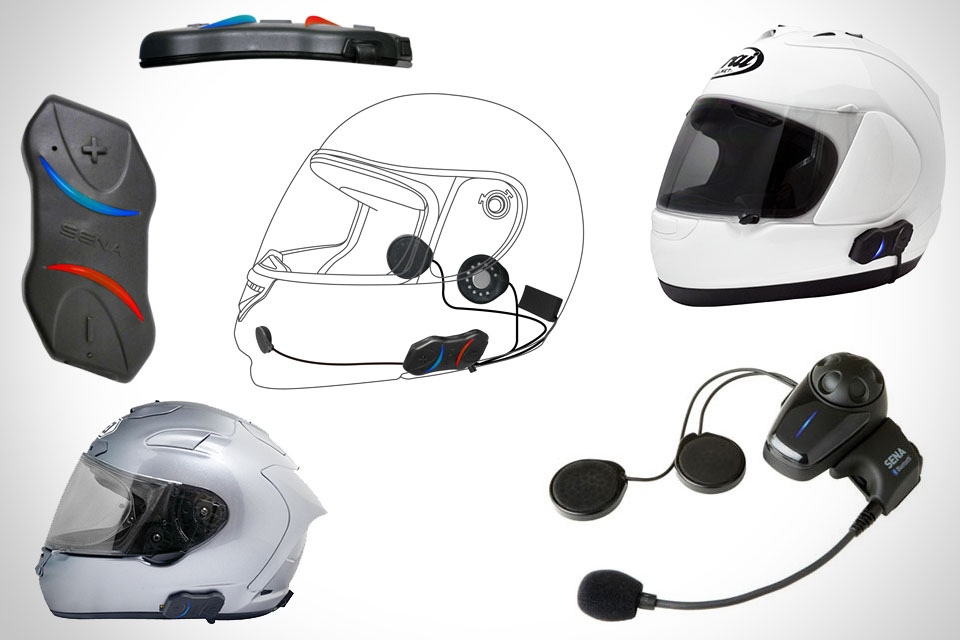 Sena SMH10R. Bluetooth-гарнитура для мотоциклистов