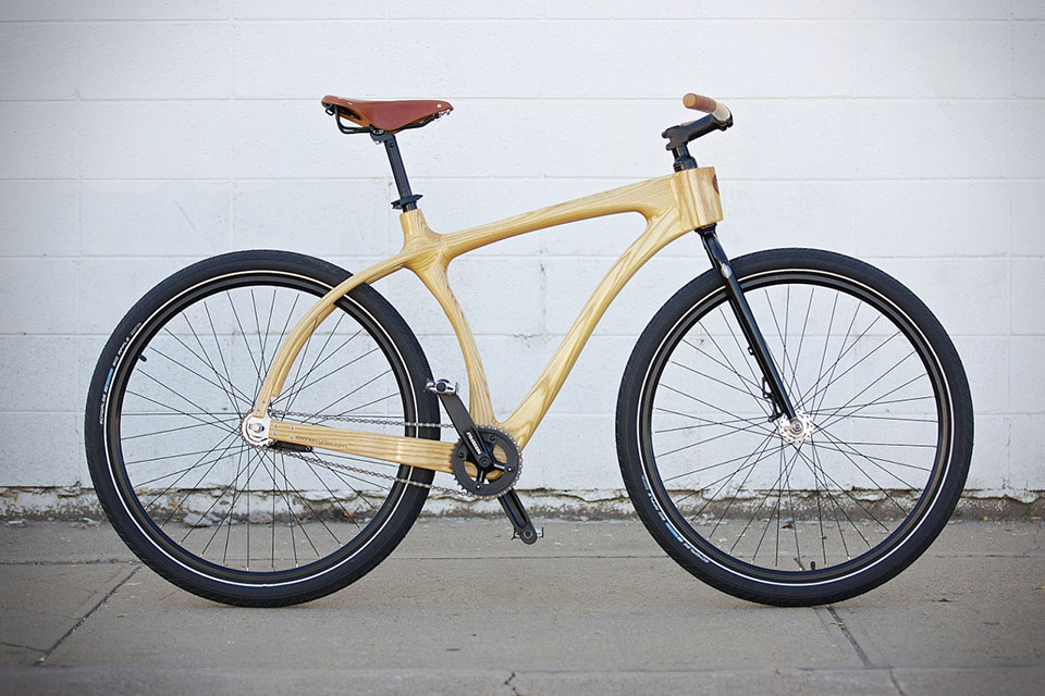 Деревянный велосипед Connor Wood Bicycle