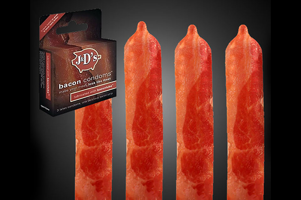 Презервативы Bacon Condoms