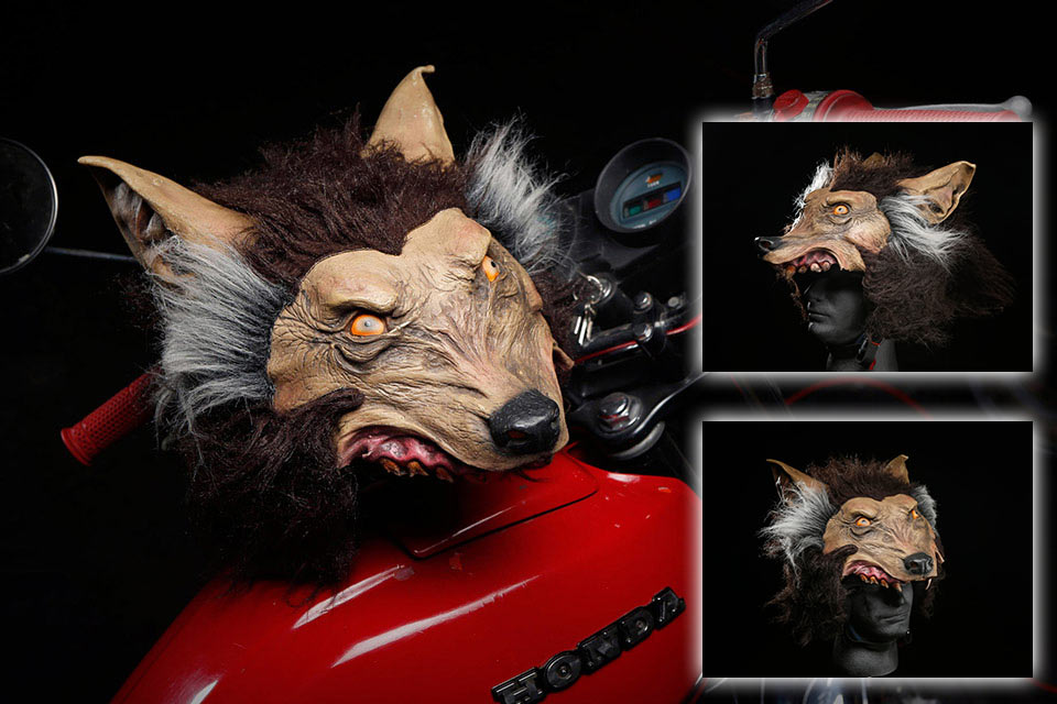 Дикий мотошлем Insanity Werewolf Helmet