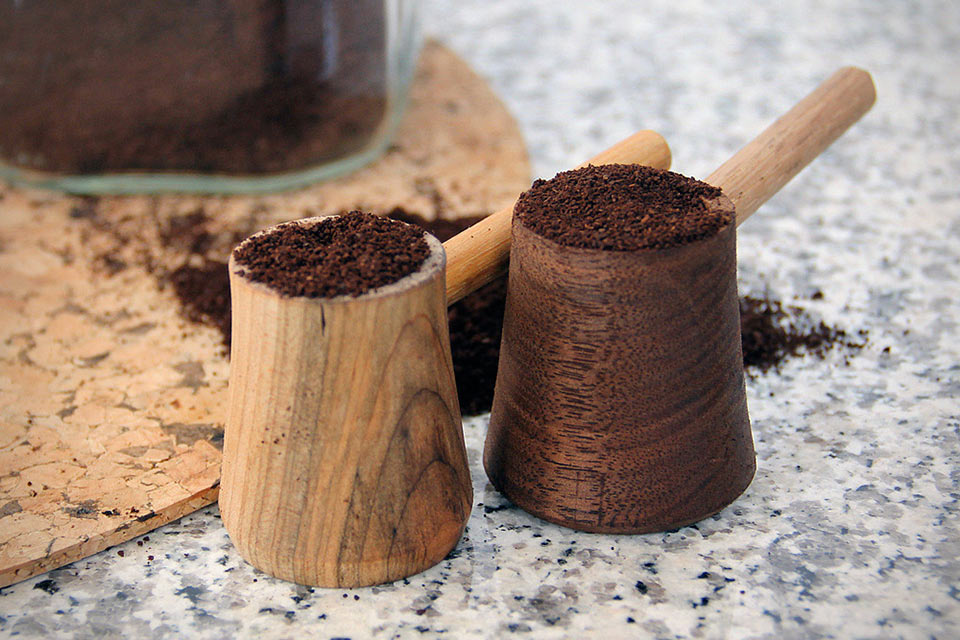 Деревянная мерная ложечка для кофе Coffee Scoop