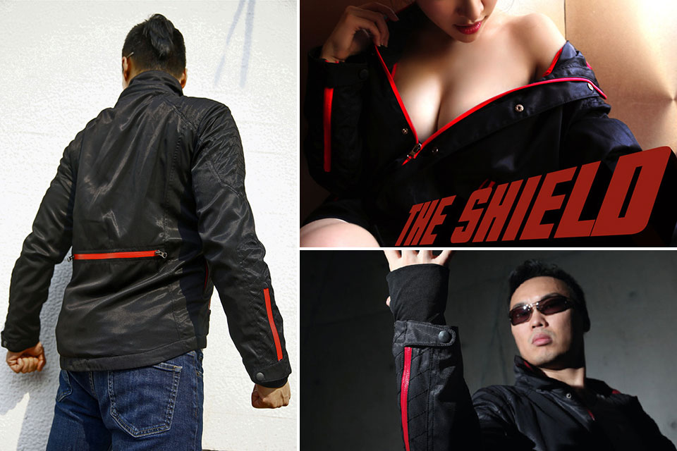 Карбоновая куртка The Shield с защитой ID-чипов