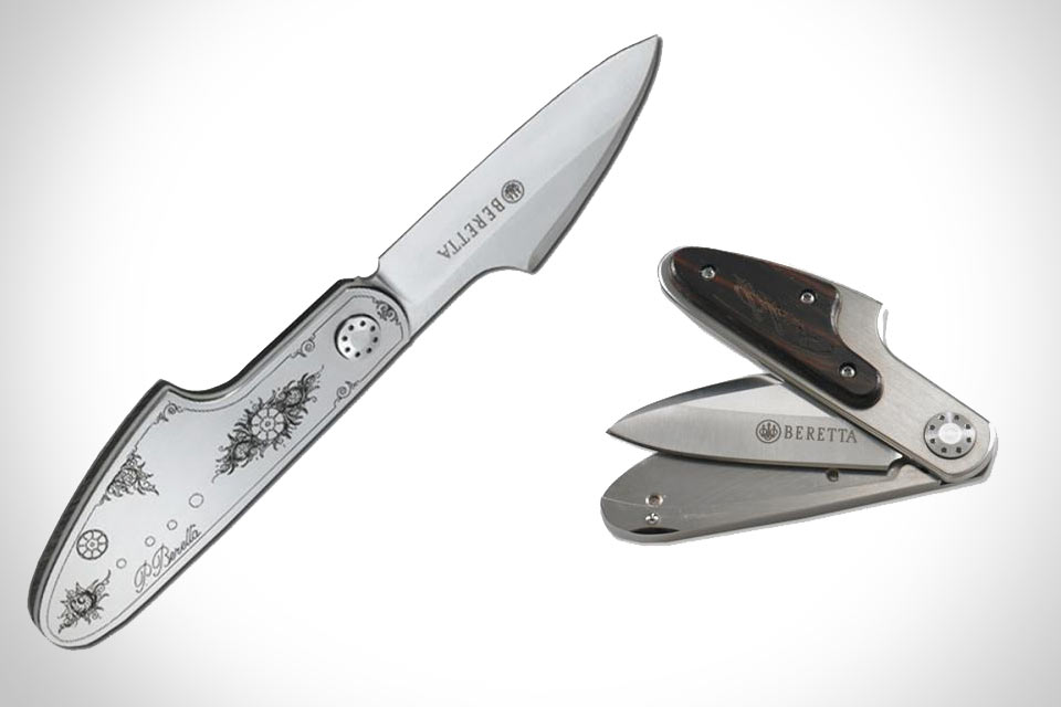 Компактный нож Beretta Bascula с необычной конструкцией