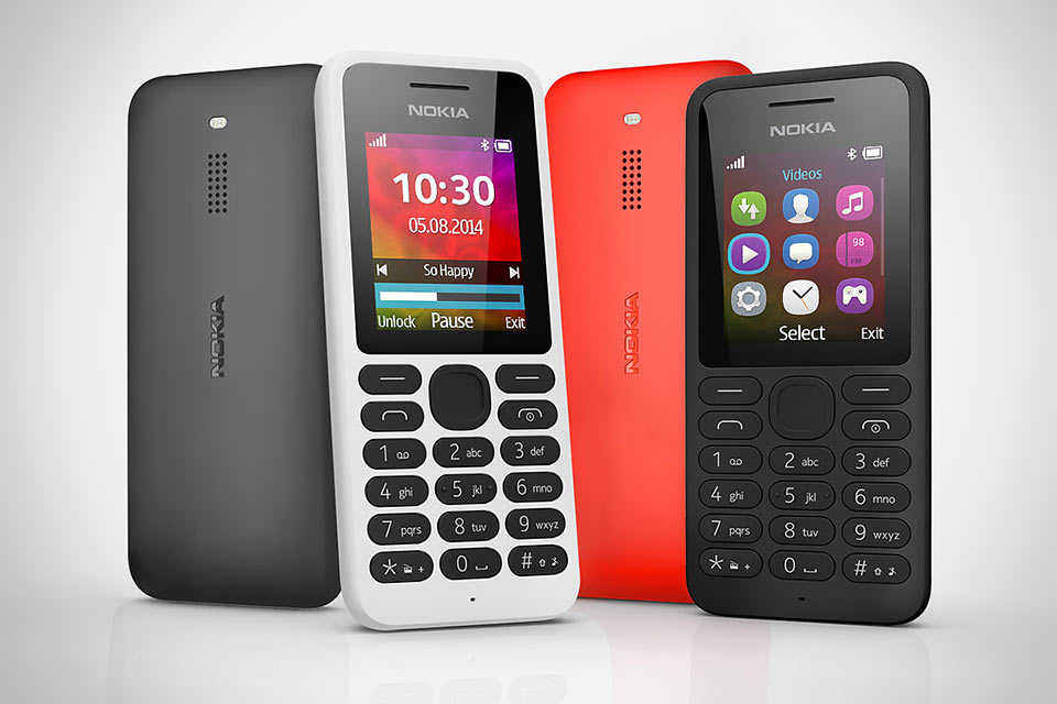 Классическая звонилка Nokia 130 с емким аккумулятором