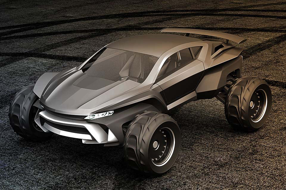 Постапокалиптический автомобиль Gray Design Sidewinder